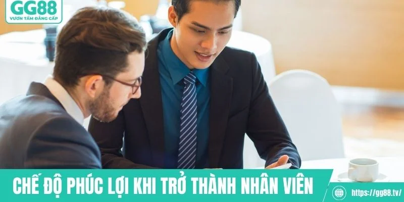 Chế độ phúc lợi khi trở thành nhân viên của nhà cái&nbsp;